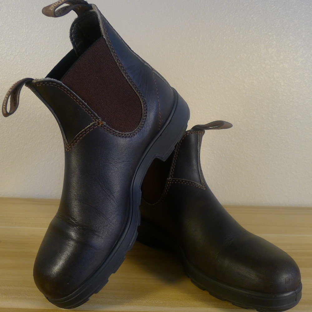 Women's Brown Blundstone 500 Chelsea Boots Sz 8.5